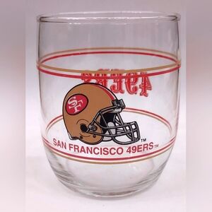 Vintage NFL San Francisco 49ers Glass
